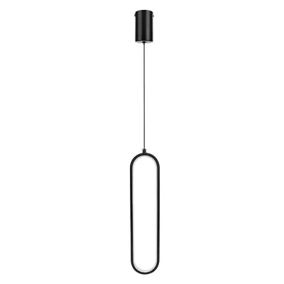 Hanging Lamp Gold Black Lustre Minimalist LED Chandelier For Bedroom Living Room • £15.19