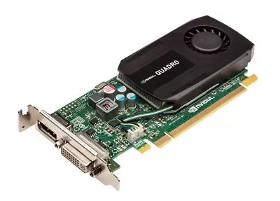 HP NVIDIA Quadro 600 (WS084AV) 1 GB GDDR3 SDRAM PCI Express X16 Graphics Adapter • $15