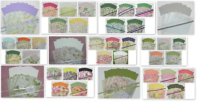 FLORALS COLLAGE 6X6 DESIGNER PAPER CARDSTOCK STAMPIN UP KCOMPANY 1 Or 5sets • $34.99