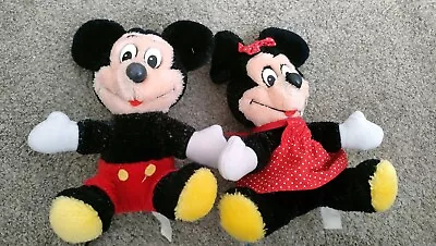 Vintage Mickey Mouse And Minnie Mouse From Disney Land • £2