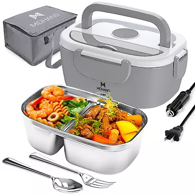 1.5L Electric Heating Lunch Box Portable For Car Office Food Warmer Container US • $28.99