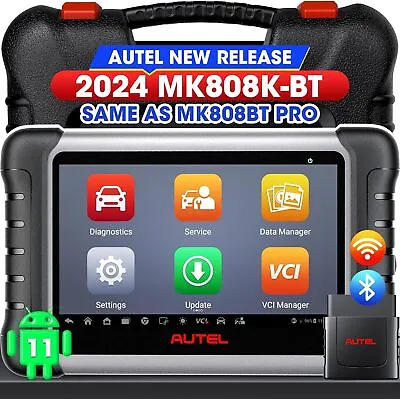 2024 Autel MaxiCom MK808K-BT MK808BT Pro Car Diagnostic Tool Full System Scanner • $529