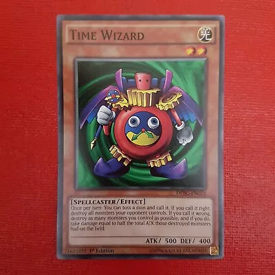 Yugioh Time Wizard DPBC-EN024 1st Edition • £1.50