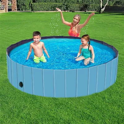 Pet Children Kids Paddling Pool Swimming Garden Play Fun Pool Summer Sand Pit • £14.91