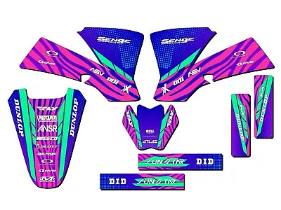 2002-2008 SX 50 TIGRE Pink Senge Graphics Kit Compatible With KTM • $99.99