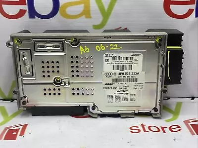 $168 • Buy 2006-2010 Audi A8 A8l D3 Radio Stereo Radio Bose Amplifier Amp 4e0 035 223 A
