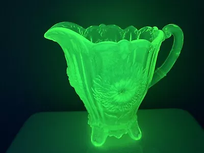 Uranium Vaseline Mosser Dahlia Pitcher Like Mint • $170.99