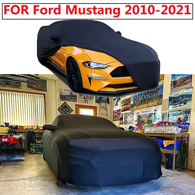Full Indoor Car Cover UV Protection Dustproof For Ford Mustang 10-21 • $96.39