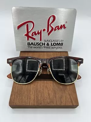 Vintage Ray Ban B&L Tortoise Wayfarer Max II W1273 54mm Sunglasses • $155