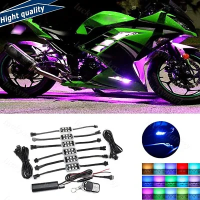 36 LED Motorcycle Neon Light Kit For Suzuki GSXR 600 750 1000 GSX1300R Hayabusa • $52