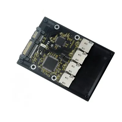 Quad 4 TF Card RAID To SATA 22pin Adapter Multi Micro SD Card Converter • $22.70