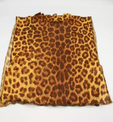 Women Faux Mock Turtleneck Dickey False Half Top Collar Neck Cover Leopard Print • $6.99