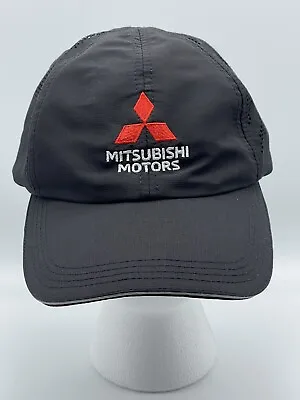 Mitsubishi Motors Car Black Adjustable Hat One Size • $14.99