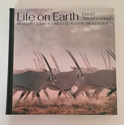 Life On Earth David Attenborough. Readers Digest Edition. Hardback • £7.49