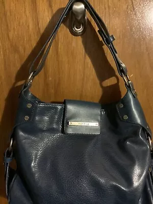 Matt And Nat Women’s Blue Vegan Leather Handbag Shoulder Bag Large EUC • $28.70