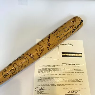 1968 All Star Game Team Signed Game Issued Bat Willie Mays Hank Aaron JSA COA • $3145.50