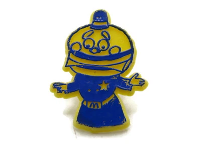 $8.49 • Buy Vintage Yellow Plastic McDonald's Hamburgler Ring