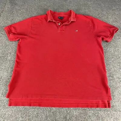 RALPH LAUREN Polo Shirt Mens Xtra Large Red Classic Flag USA Casual (11793) • £2.99