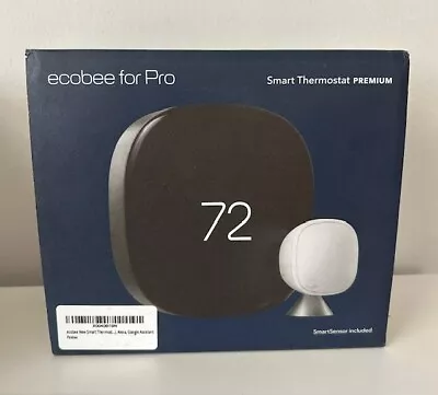 New ECOBEE Premium Smart Thermostat With Smart Sensor For Pro EP-STATE6P-01 • $159.95