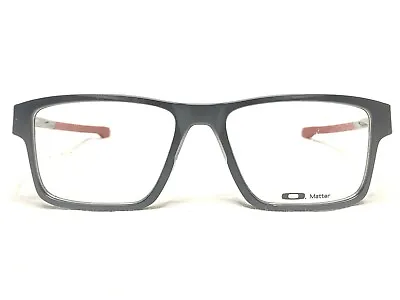 NEW Oakley Chamfer 2 OX8040-0554 Mens Black & Red Eyeglasses Frames 54/17~140 • $119.99