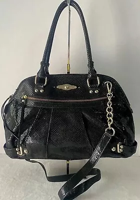 Elliott Lucca Leather Hobo Crossbody Shoulder Bag Black • $28.50