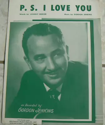 1934 P.S. I Love You Sheet Music VTG Johnny Mercer/Gordon Jenkins • $4