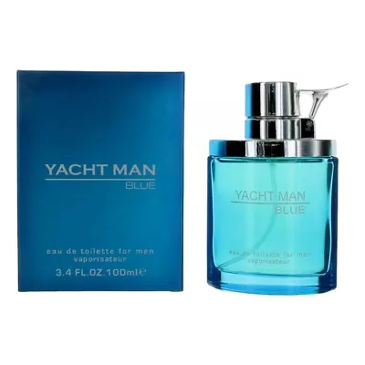 Yacht Man Blue By Myrurgia 3.4 Oz EDT Spray For Men • $11.35