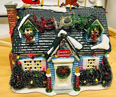 Dept 56 Christmas Snow Village ‘The Holiday House’  • $80