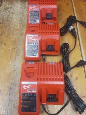 (3) Milwaukee 48-59-1812 M18 & M12 Multi-Voltage Battery Charger • $59.99