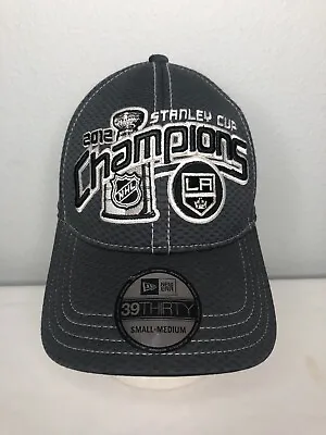 LA Kings New Era 39Thirty 2012 Stanley Cup Champions Fitted Hat Cap Small-Medium • $18.66