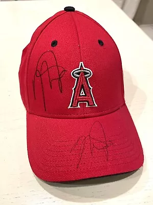 Mike Trout MLB Signed 2019 Baseball Hat • $395