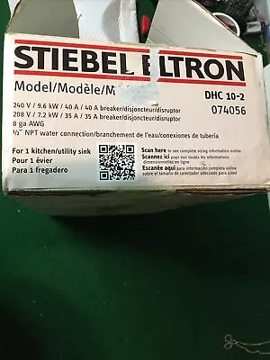 Stiebel Eltron Dhc 10-2 Classic Electric Tankless Water Heater240/208V • $150