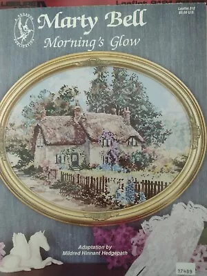 Counted Cross Stitch  Morning's Glory  By Marty Bell; Beautiful Design • $8.62