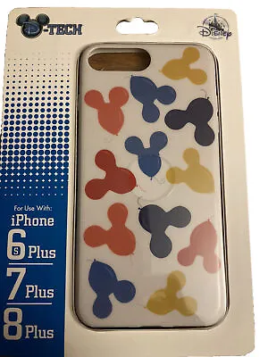 DISNEY D-TECH RAINBOW MICKEY BALLOONS PHONE CASE FITS IPHONE 67 & 8 PLUS • $6.50