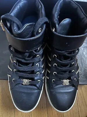 Versace Collection Men's Scarpe Hi Top Sneakers Size 10 US EU 42 • $120