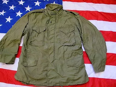 £134.99 • Buy 1971 GENUINE US ARMY USA ISSUE VIETNAM WAR M65 M 65 COAT Jacket OG107 LARGE L R 