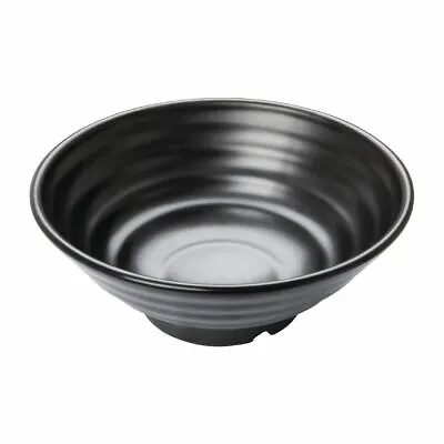 Kristallon Fusion Melamine Dishes Black Plates Bowls Platters • £44.47