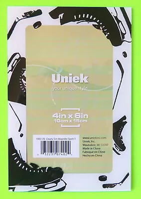 Uniek Clearly Slim SPORTS MAGNETIC PICTURE FRAME Ice Hockey Refrigerator Magnet • $2.99