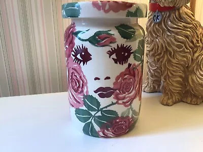 £33 • Buy EMMA BRIDGEWATER Beautiful Roses Lidded Jar Brand New 1st