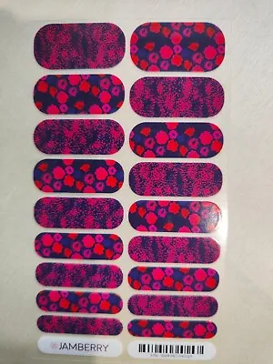 🌟Jamberry Nail Wrap Full Sheet Nail Art Stickers - Spark My Love • $6.50