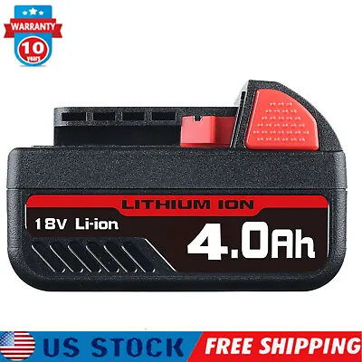 For Milwaukee M18 18 Volt Lithium XC 4.0 AH Extended Capacity Battery 48-11-1860 • $24.92