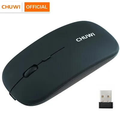 2.4GHz Wireless Optical Mouse USB Rechargeable RGB Cordless Mice For PC Laptop • $5.39