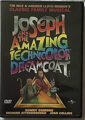 £3.49 • Buy Joseph And The Amazing Technicolor  Dreamcoat - Donny Osmond - Reg 2 & 4 Dvd