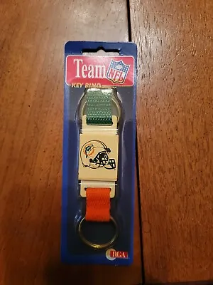 Vintage NFL Keychain Quick Release Buckle Miami Dolphins New In Packaging • $6.99