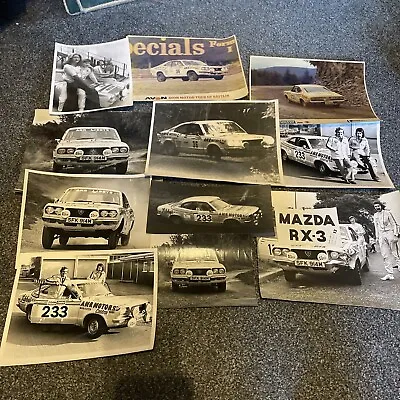 1970s Original Rally Car Photos Mazda RX3 Marshall Gardiner Avon Fram Castrol • $49.72