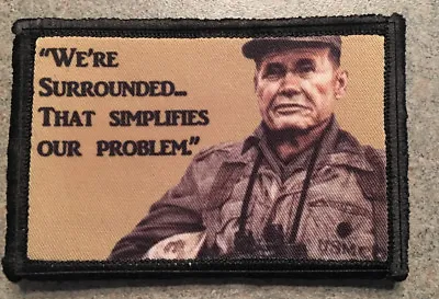 WWII Marines Chesty Puller Morale Patch Tactical Military USA Hook Badge  • $8.49