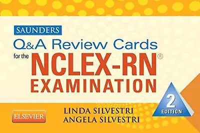 $16.08 • Buy Saunders Q & A Review Cards For The NCLEX-RN Examination