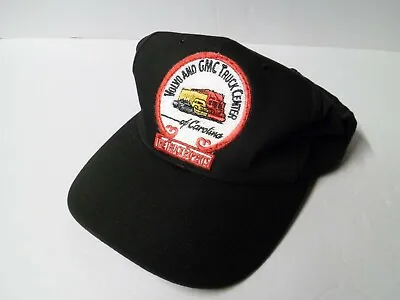 Vintage Volvo And GMC Truck Center Of Carolina Hat Cap Patch Snapback Black • $15.95