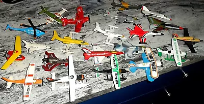 22 LOT Matchbox Hot Wheels Ertl Airplanes Military Jets SEAPLANE Stealth Fighter • $109