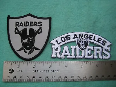 2 LA Raiders Football Patches • $9.99